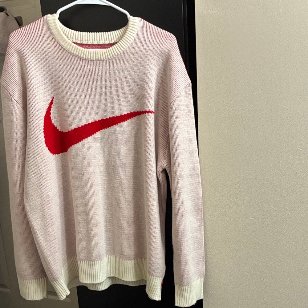 SS19 Supreme Nike Swoosh Sweater